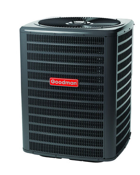 Goodman 3.5 Ton 16 seer Heatpump with 4 ton Air Handler  GSZ160421/ ASPT49c14 - FreemanLiquidators - [product_description]