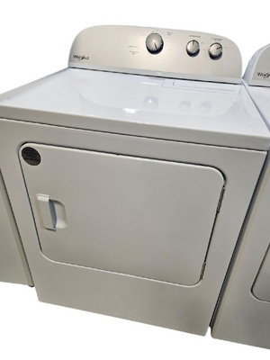 Whirlpool 7 cu ft Electric Dryer White WED4815EW STORE PICKUP ONLY - Freeman Liquidators