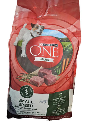 Purina One Plus Small Breed Adult Formula Natural 7.4 LB STORE PICKUP ONLY - FreemanLiquidators - [product_description]