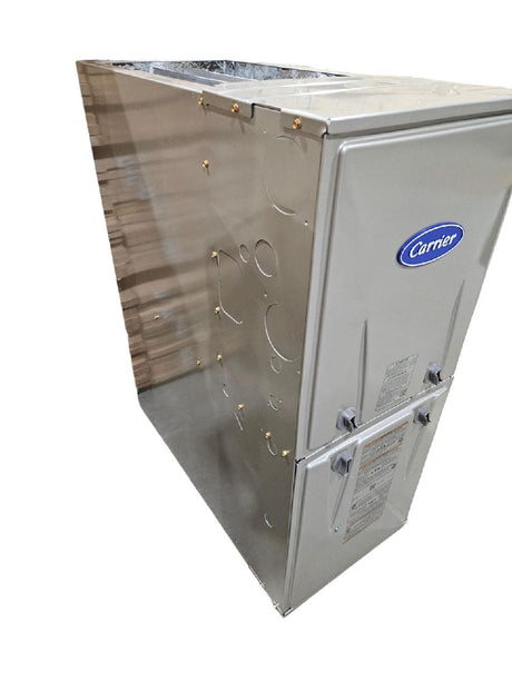 Carrier Comfort 96% 100,000 BTU Single Stage Multi position 18 Speed ECM Gas Furnace 59SC6A100M21 - FreemanLiquidators - [product_description]