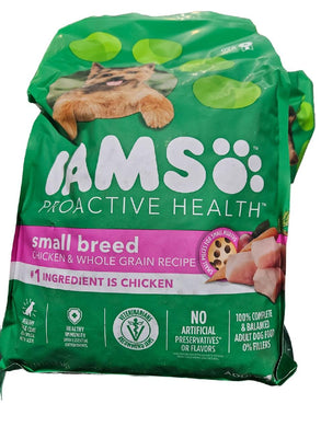 Iams Small Breed Dog Food Chicken & Whole Grain 7 LB STORE PICKUP ONLY - FreemanLiquidators - [product_description]