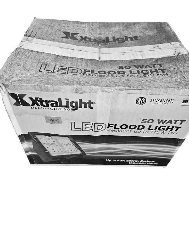 Xtralight 50 watt Led flood light LFLM-4500L-50K-Dim - Freeman Liquidators