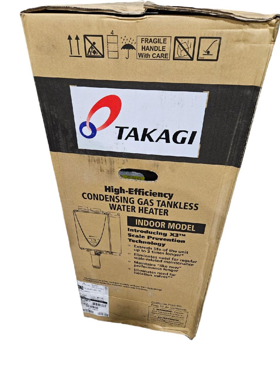 Takagi 180,000 BTU Tankless Water Heater Natural Gas TK-340-X3NIH - FreemanLiquidators - [product_description]