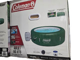 Coleman SaluSpa 4-6 Person Round Inflatable Hot Tub 140 Jets Color Green New - Freeman Liquidators