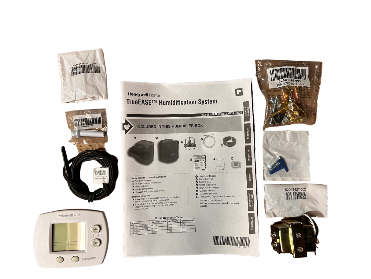 Honeywell Home, HE150A1005, Advanced Bypass Humidifier, 12GL, HumidiPRO, 24 VAC, 60HZ, 2207 - FreemanLiquidators - [product_description]