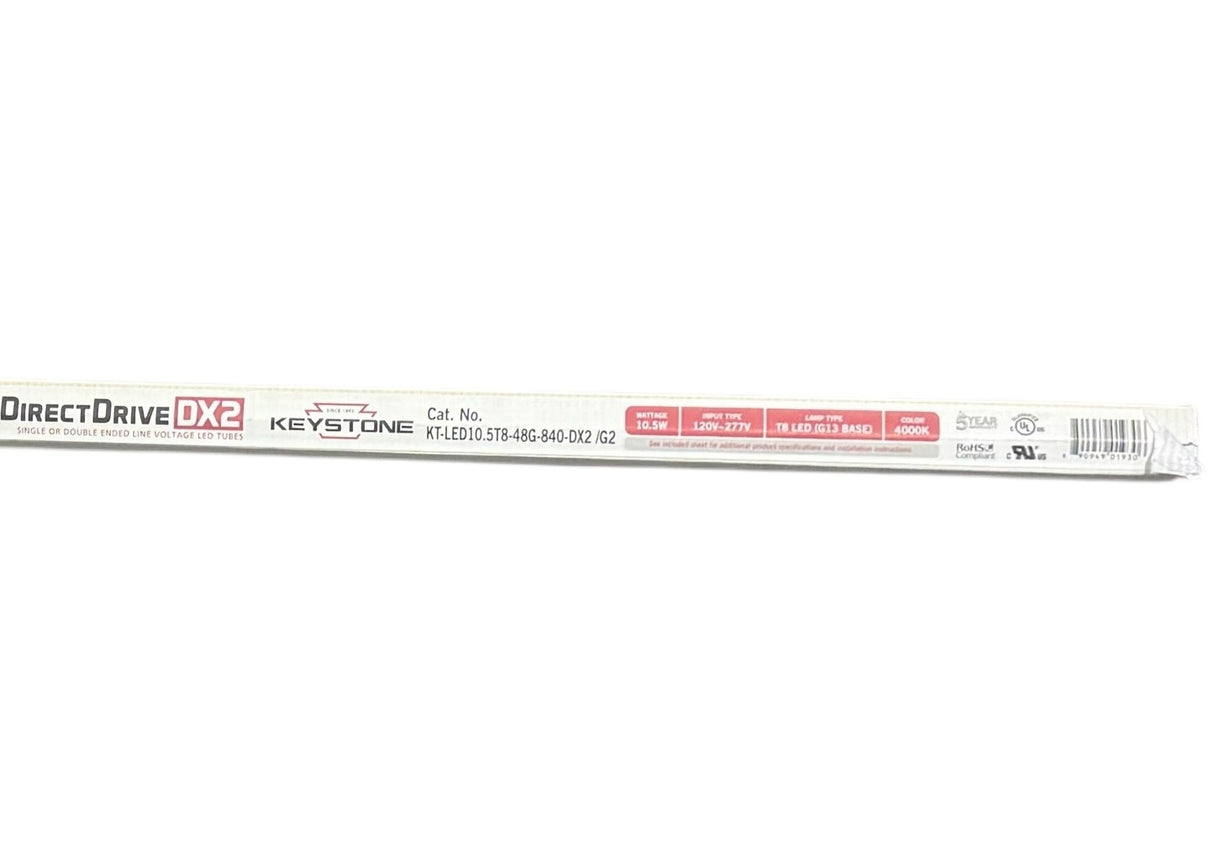 Keystone, KT-LED10.5T8-48G-840-DX2 /G2, Led Tube, 4000K - Freeman Liquidators - [product_description] - 