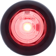 Clear lens red 3/4" LED non-directional marker/clearance light with A11GB grommet, .180 male bullets - FreemanLiquidators - [product_description]