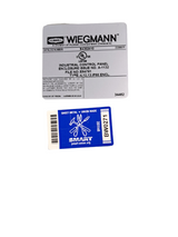 Wiegmann, N4302410, N4-Series, NEMA 4, Single Door, Wallmount, Enclosure, Steel, 30" x 24" x 10" - FreemanLiquidators - [product_description]