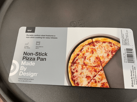 12 1/2" Non-Stick Pizza Pan, Carbon Steel - Made By Design- - FreemanLiquidators - [product_description]