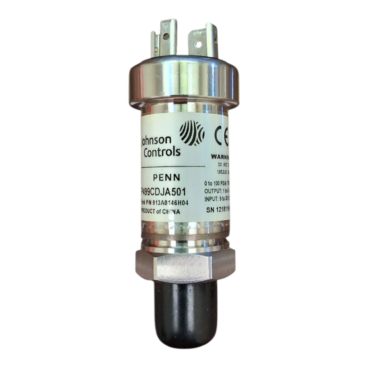 Frick Pressure Transducer 913A0146H04