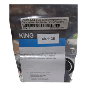 Thermo King Slim‑Line 3‑Wire Reefer Door Switch Kit, 401135