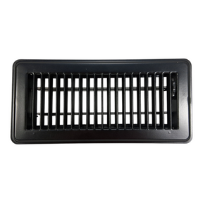 YOPAY 12"X6" BLACK FLOOR REGISTER - hvac parts - Freeman Liquidators - [product_description]