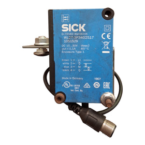 SICK (1051529) WL27-3P3402S17, MultiTask Photoelectric Sensors Reflex Array - NEW IN BOX