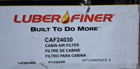 Luber-Finer CAF24030 Cabin Air Filter -  - Freeman Liquidators - [product_description]