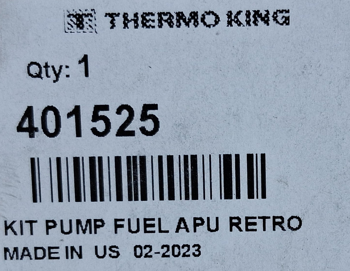 Thermo King Fuel Pump Kit- Retrofit 401525