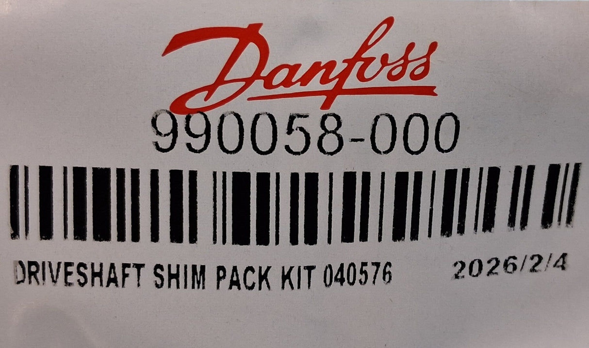Danfoss Driveshaft Shim Pack Kit  990058-000