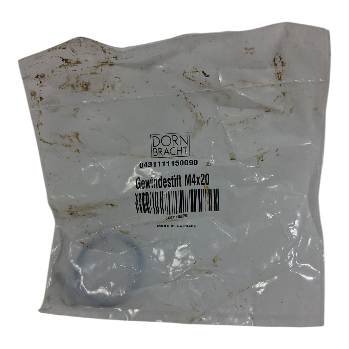 Dornbracht 0431111150090 O‑Ring with Threaded Bolts — M4×20 OEM Mounting Seal Kit