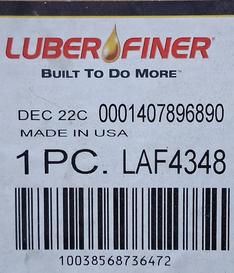 Luber‑Finer LAF4348 Heavy‑Duty Radial Seal Air Filter - Air Filters - Freeman Liquidators - [product_description]