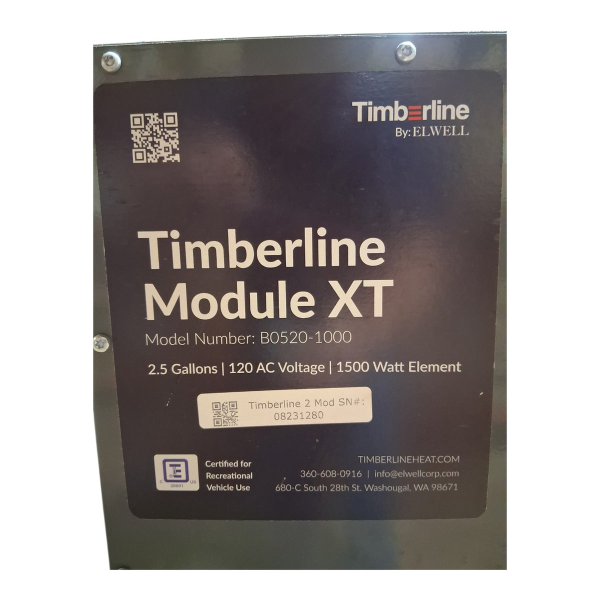 Timberline 2.0 Water Heating System for RV's B0520-1000 (Some Cosmetic Damage) - AUTOMOTIVE - Freeman Liquidators - [product_description]