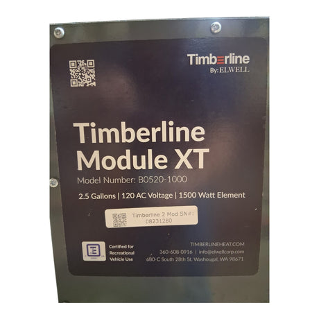 Timberline 2.0 Water Heating System for RV's B0520-1000 (Some Cosmetic Damage) - AUTOMOTIVE - Freeman Liquidators - [product_description]
