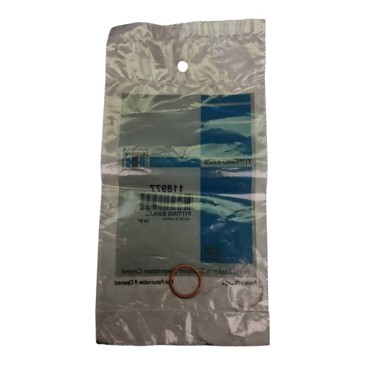 Thermo King Genuine OEM Injection Pump Banjo Fitting Sealing Gasket Washer — 118977  PACK OF 6
