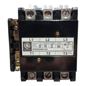 GE CR353G3BA1DD Contactor 75a @600v, 120v w/aux - HVAC - Freeman Liquidators - [product_description]