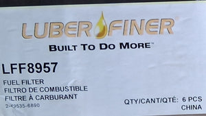Luber‑Finer LFF8957 Fuel Filter - Fuel Filters - Freeman Liquidators - [product_description]