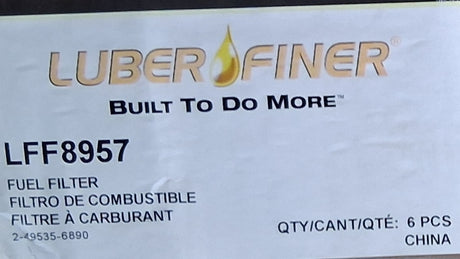 Luber‑Finer LFF8957 Fuel Filter - Fuel Filters - Freeman Liquidators - [product_description]