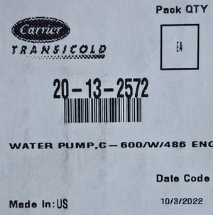 Thermo King Replacement Water Pump 13-2572