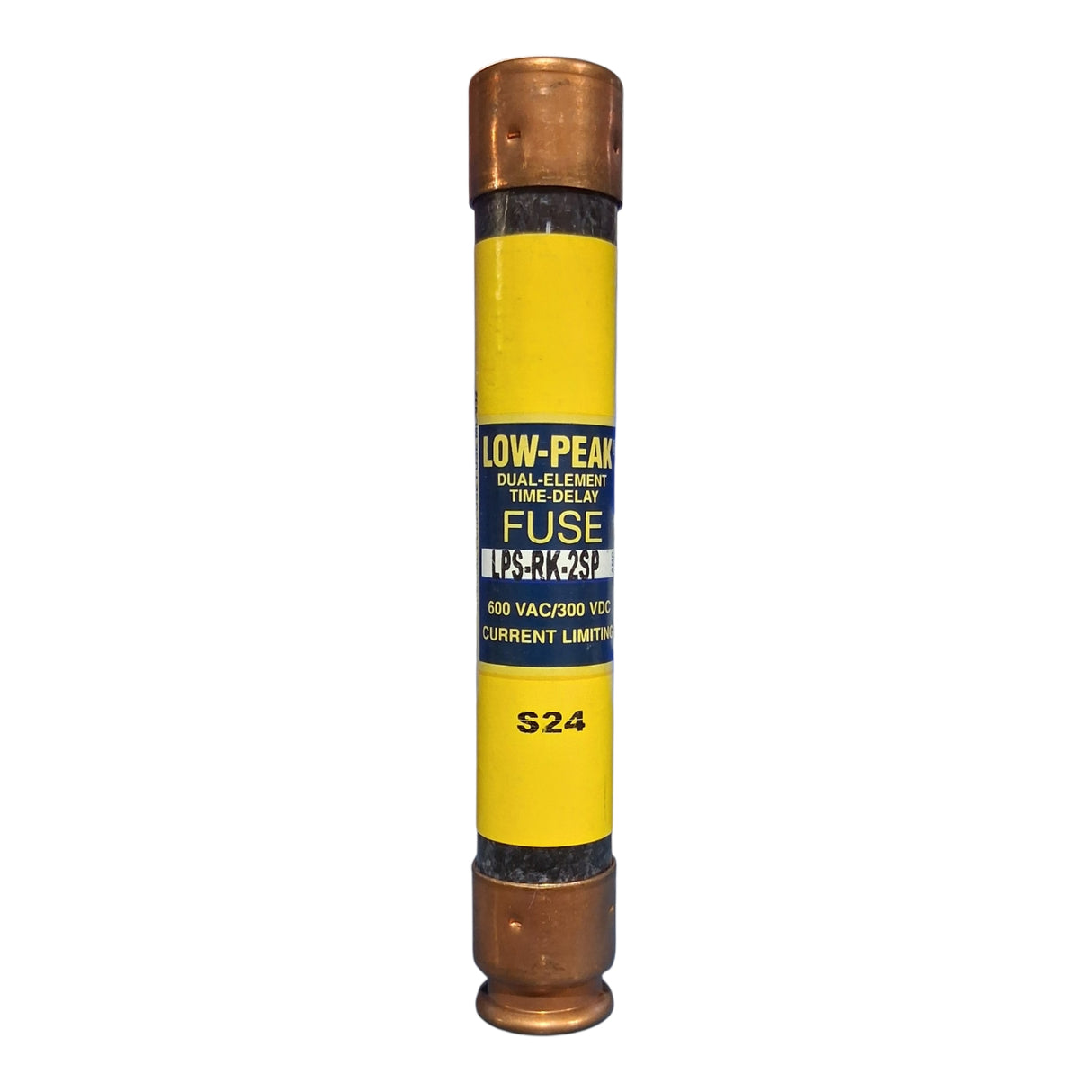 Eaton‑Bussmann LPS‑RK‑2SP Time‑Delay Fuse — 2A, 600V, Class RK1