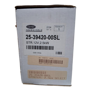 Carrier Transicold Select Line 12V 2.5kW Starter Motor 25-39420-00SL