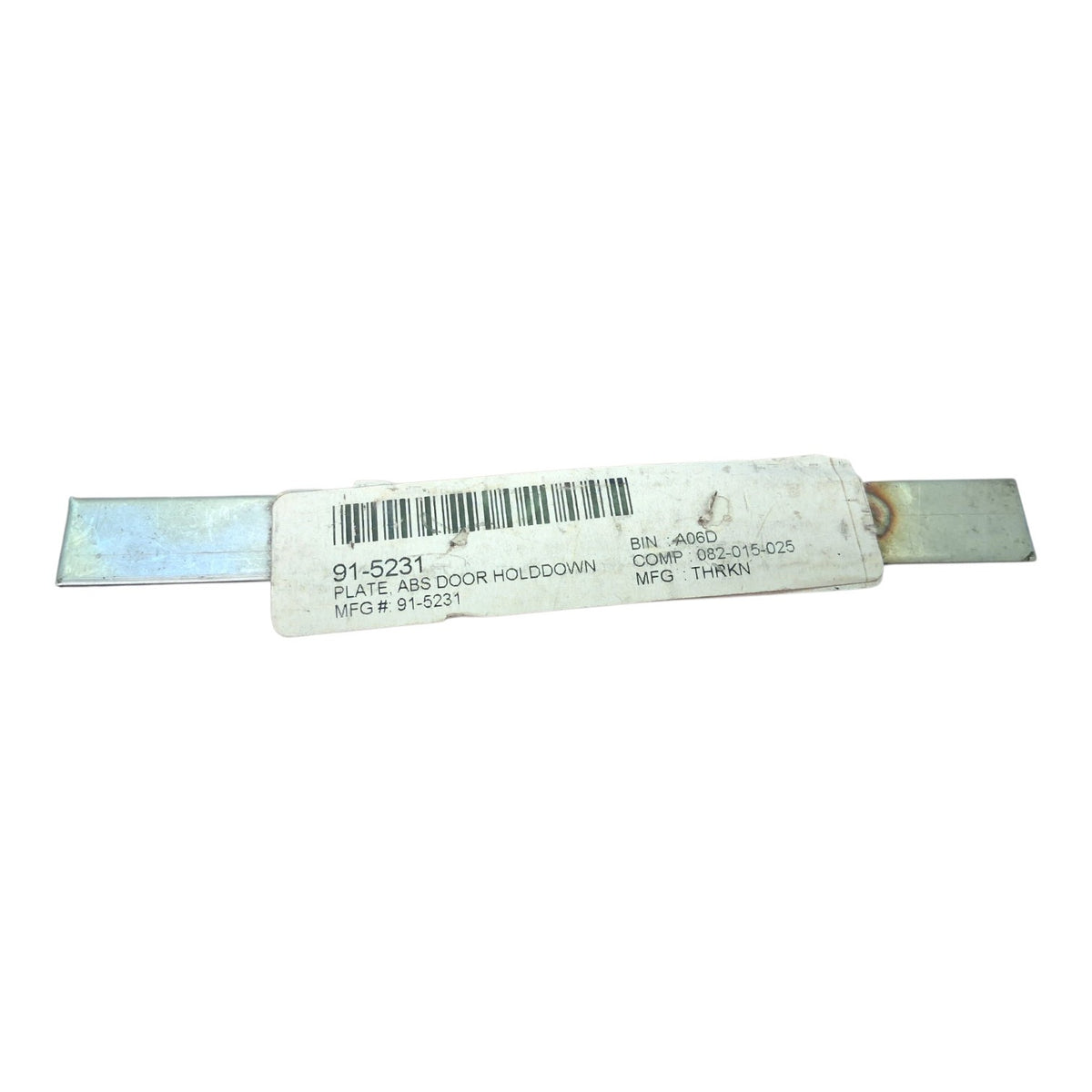 Genuine Thermo King ABS Door Holddown Plate | 91-5231