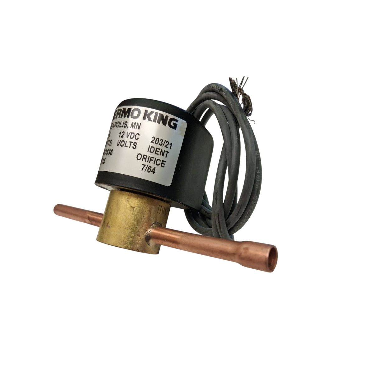 Thermo King Genuine OEM 12V 350psi Pilot Solenoid Valve — 667636
