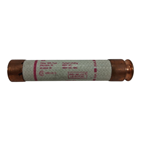 Ferraz Shawmut TRS50R — 50A Class RK5 Tri‑Onic Time‑Delay Fuse (600V AC / 300V DC)