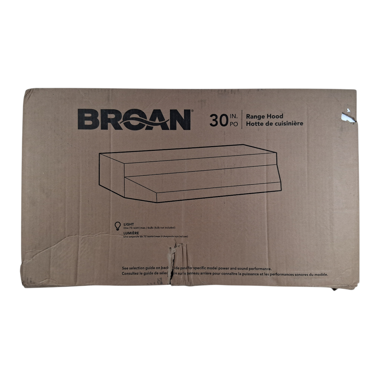 Broan 15J081 Range Hood - Range Hoods - Freeman Liquidators - [product_description]