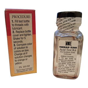 Thermo King POE Compressor Oil Acid Test Kit 203518  2-Pack