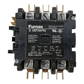 McQuay 027514405 Contactor — 60A, 600V, 120V Coil, 2‑Pole w/ Auxiliary Contact - HVAC - Freeman Liquidators - [product_description]