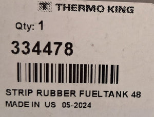 Thermo King 48" Fuel Tank Rubber Chafing Strip 33-4478