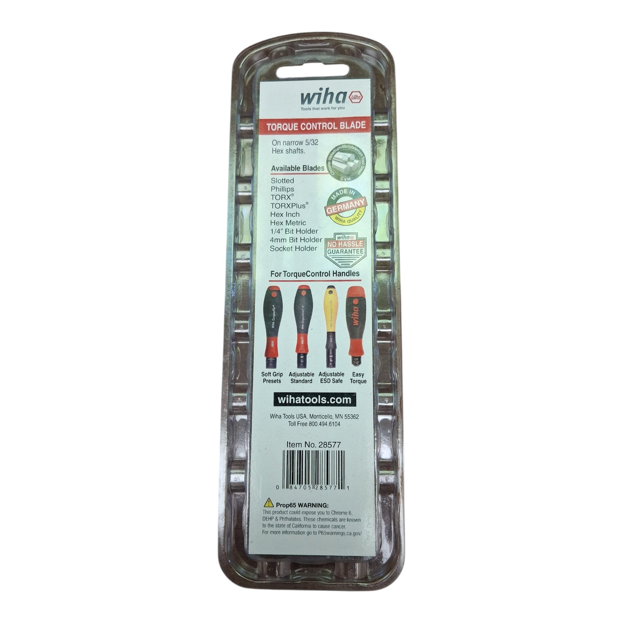 Wiha Torque Control TorxPlus Blade IP15 × 175mm — 28577