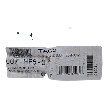 Taco 007HF5‑C Circulating Pump