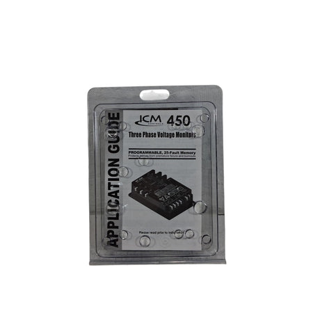 ICM 450C Three‑Phase Voltage Monitor — 300016702, Phase Protection, Adjustable Settings - HVAC - Freeman Liquidators - [product_description]