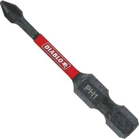 Diablo Phillips Bit PH1 2"  DPH12B (Bag of 40)
