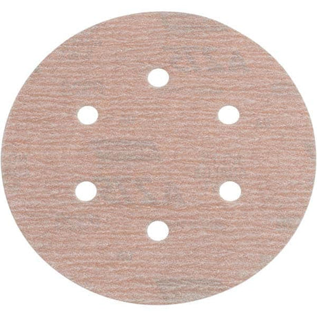 100PK Norton 6" Diam, 320 Grit, Aluminum Oxide Hook & Loop Disc 66261131592 - FreemanLiquidators