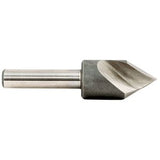 Production Single Flute High Speed Steel Countersinks - Included Angle: 60 Degrees, Overall Length: 2", Shank Diameter: 1/4", Size:1/2", No of Flutes: 1