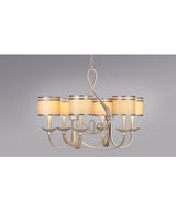 Authenticity Lighting 10-0061-06-17 Ocean Drive 30 Inch Chandelier