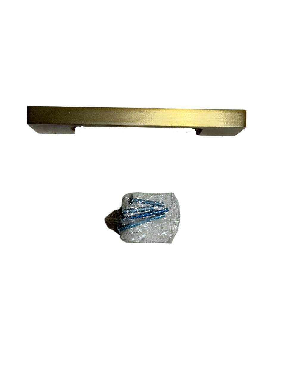 Residential Essentials 10348 Satin Brass Cabinet Pull, New in Box - FreemanLiquidators - [product_description]