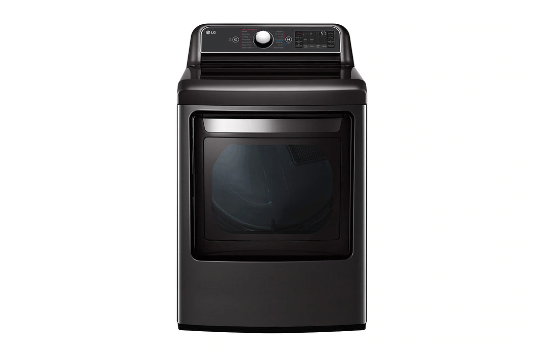114FLD LG 27 Inch Wide 7.3 Cu Ft. Energy Star Rated Electric Dryer with TurboSteam Technology STORE PICKUP ONLY - FreemanLiquidators - [product_description]