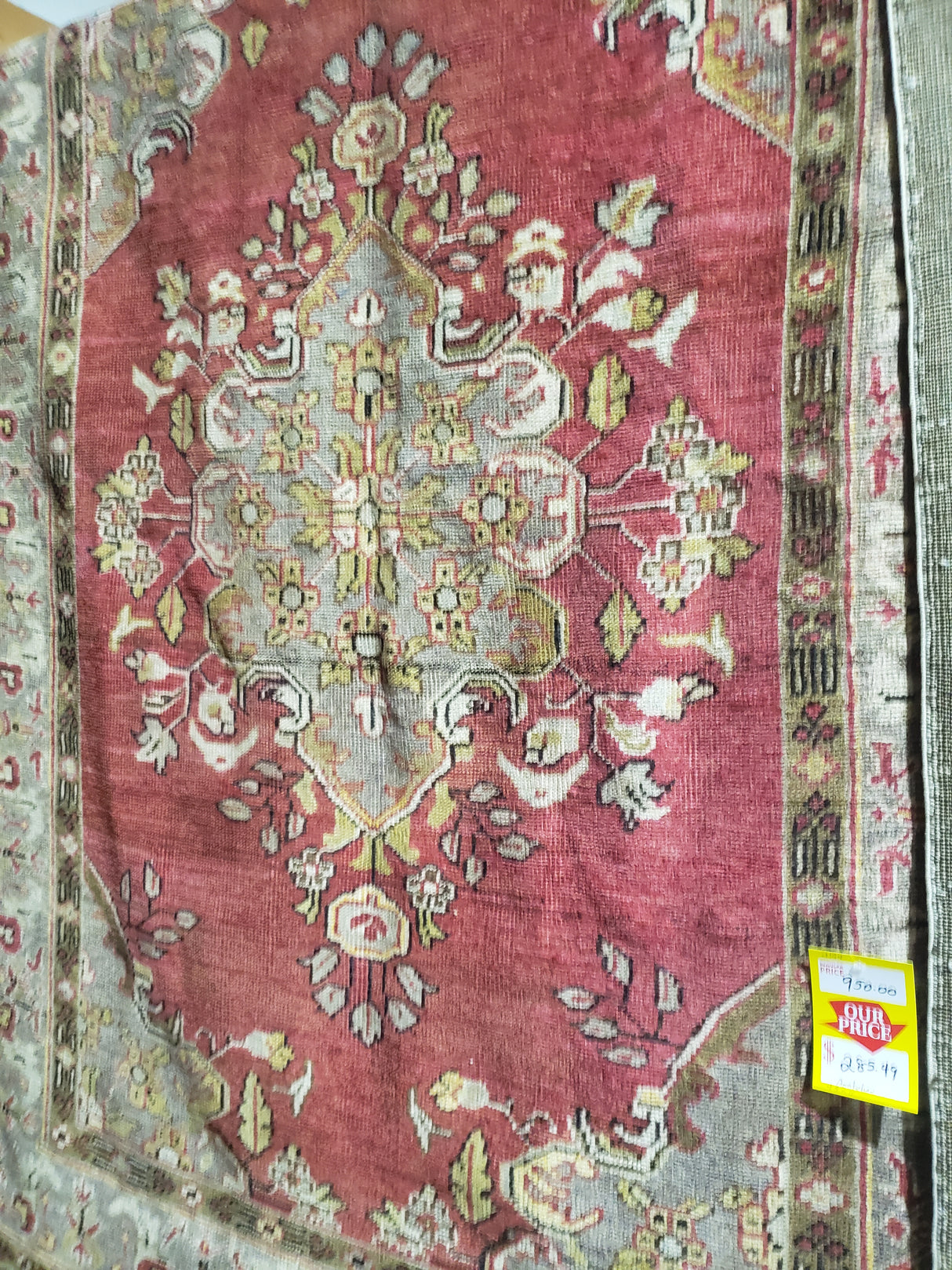 Persian Rug Anatolian 4194 4'9"X11' IN STORE PICK UP ONLY - FreemanLiquidators