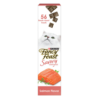 Fancy Feast Limited Ingredient Cat Treats, Savory Cravings Salmon Flavor, 1 oz. Box STORE PICKUP ONLY - FreemanLiquidators - [product_description]