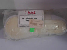 Load image into Gallery viewer, WALSH FRONT SPLINT BOOT LARGE WHITE 324L
